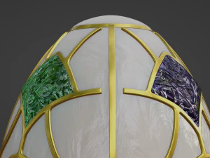 Jajko Faberga Model 3D