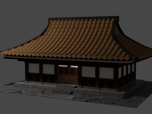 Chinese Siheyuan 3D Модель