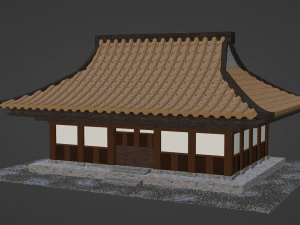 Siheyuan chinois Modèle 3D