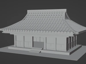 Siheyuan chinois Modèle 3D