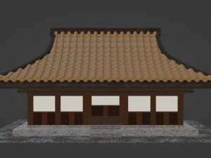 Siheyuan chinois Modèle 3D