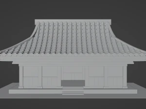 Siheyuan chinois Modèle 3D