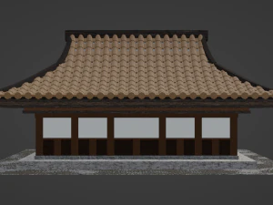 Siheyuan chinois Modèle 3D
