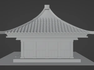 Siheyuan chinois Modèle 3D