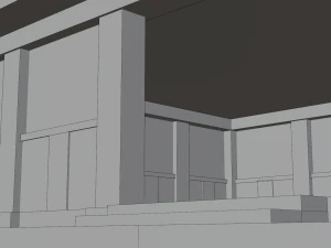 Siheyuan chinois Modèle 3D