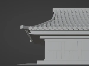Siheyuan chinois Modèle 3D