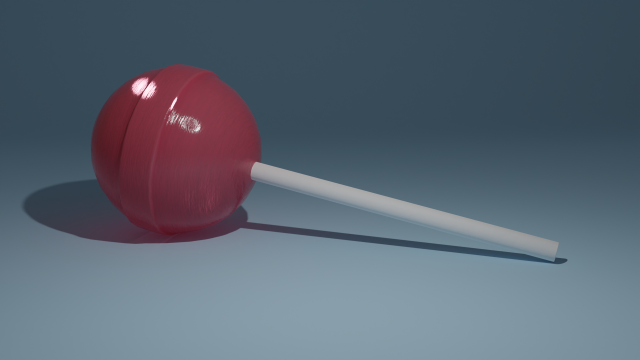 Sphere Lollipop 3D 모델 .c4d .max .obj .3ds .fbx .stl .blend 