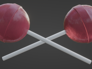 Sphere Lollipop 3D 모델