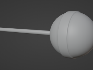 Sphere Lollipop 3D 모델