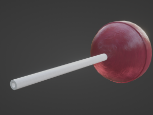 Sphere Lollipop 3D 모델