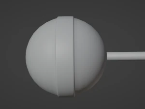 Sphere Lollipop 3D Model