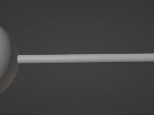 Sphere Lollipop 3D Model