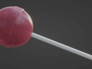 Sphere Lollipop 3D 모델
