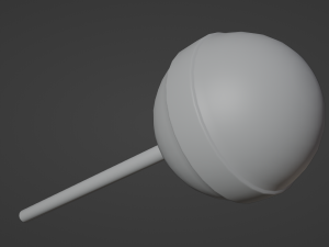 Sphere Lollipop 3D 모델