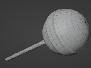 Sphere Lollipop 3D 모델