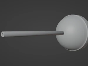 Sphere Lollipop 3D Model