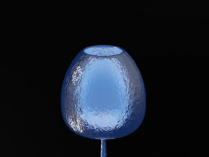 Crystal Drinking Glasses 3D Model