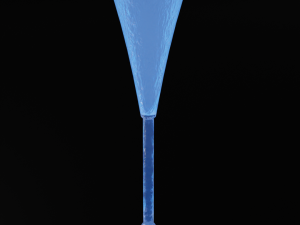 Crystal Drinking Glasses 3D मॉडल