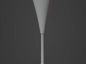 Crystal Drinking Glasses 3D मॉडल