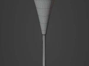 Crystal Drinking Glasses 3D Model