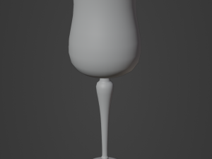 Crystal Drinking Glasses 3D मॉडल