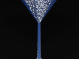 Crystal Drinking Glasses 3D Model