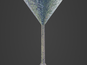 Crystal Drinking Glasses 3D मॉडल