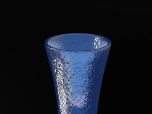 Crystal Drinking Glasses 3D Model