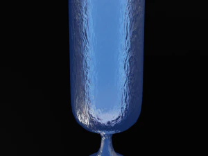 Crystal Drinking Glasses 3D Model