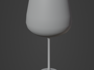 Crystal Drinking Glasses 3D मॉडल
