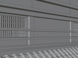Chinese Two Floors Siheyuan 3Dモデル