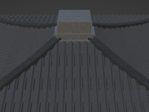 Chinese Two Floors Siheyuan 3Dモデル