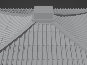 Chinese Two Floors Siheyuan 3Dモデル