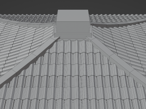 Chinese Two Floors Siheyuan 3Dモデル