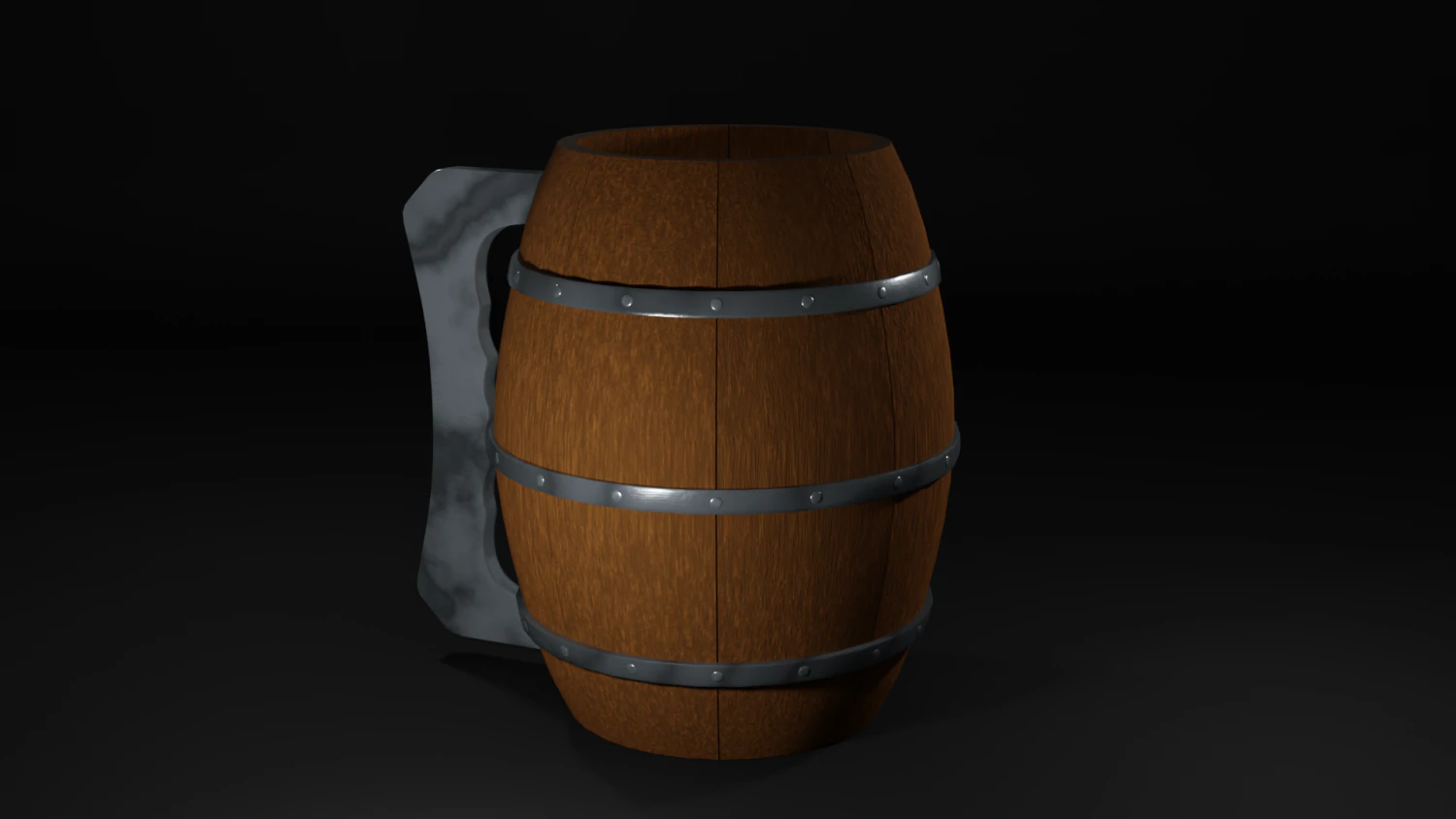 Ale Tankard 3D Model .c4d .max .obj .3ds .fbx .stl .blend 