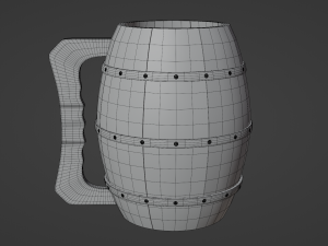 Ale Tankard Model 3D
