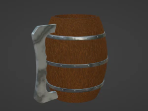 Ale Tankard 3D Model