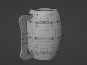 Ale Tankard Model 3D