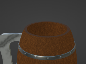 Ale Tankard Model 3D