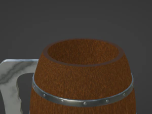 Ale Tankard 3D Model