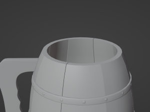 Ale Tankard Model 3D