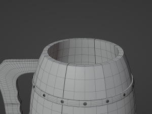 Ale Tankard Model 3D