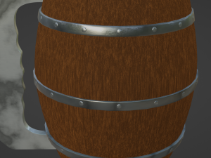Ale Tankard Model 3D