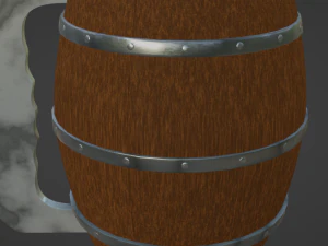 Ale Tankard 3D Model