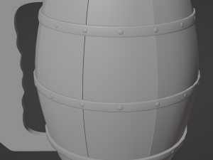 Ale Tankard Model 3D
