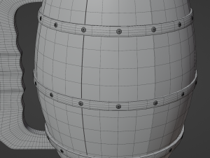 Ale Tankard Model 3D