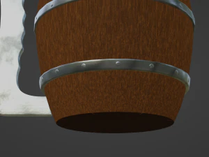 Ale Tankard 3D Model