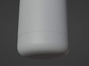 Amber Glass Pill Bottle 3Dモデル
