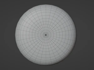 Amber Glass Pill Bottle 3D Model