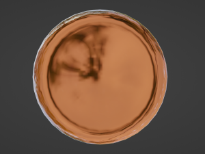 Amber Glass Pill Bottle 3Dモデル